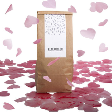 BioConfetti - Pink Love Hearts